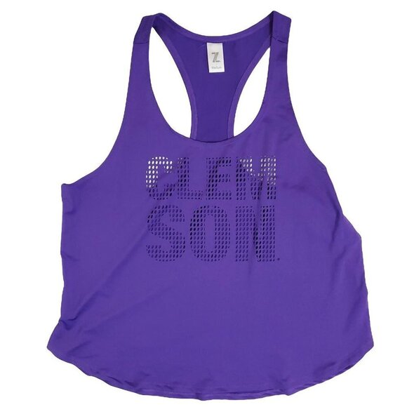 🚨055 ZooZatz Racerback Purple Athletic Tank Top - Picture 1 of 3